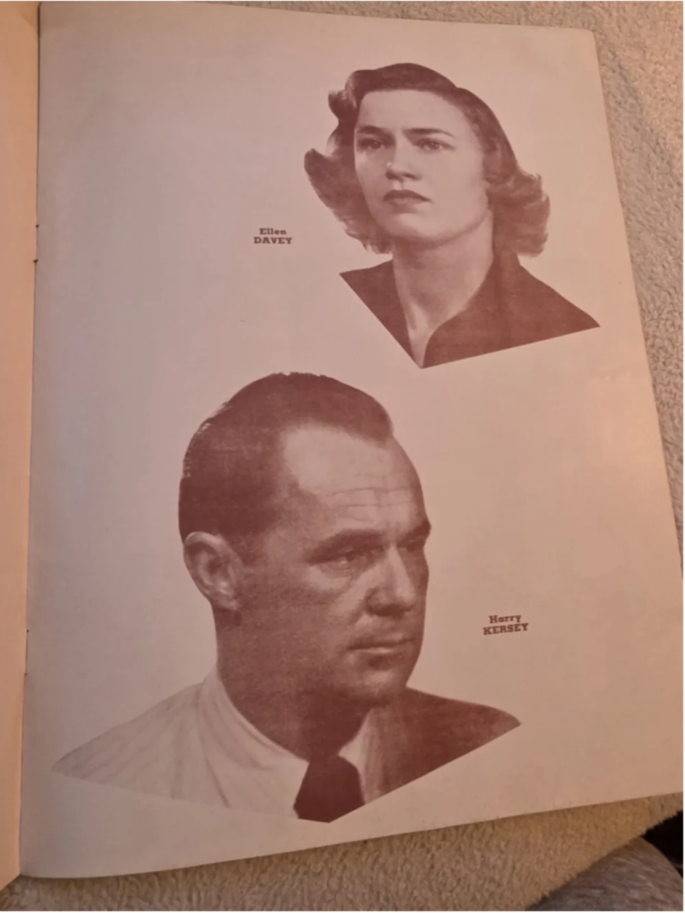 Vtg 1951 A Streetcar Named Desire Theater Program Phillip Kenneally Louise Platt